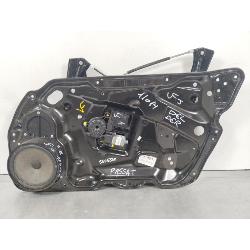 Recambio de elevalunas delantero derecho para volkswagen passat variant (365) r-line bluemotion referencia OEM IAM 3AA837756 3C0