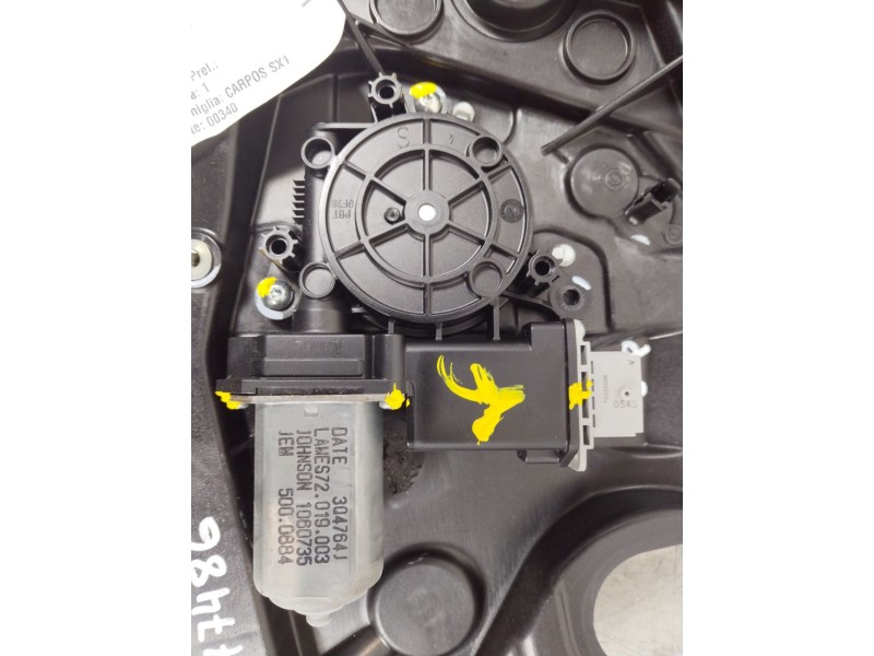 Recambio de elevalunas trasero izquierdo para alfa romeo giulietta (191) sprint referencia OEM IAM 0505302930  72019003