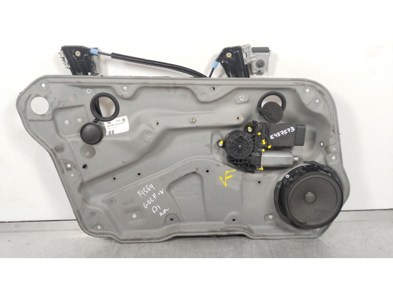 Recambio de elevalunas delantero izquierdo para volkswagen golf iv (1j1) 1.6 referencia OEM IAM 1J4837755E  1J4837461F