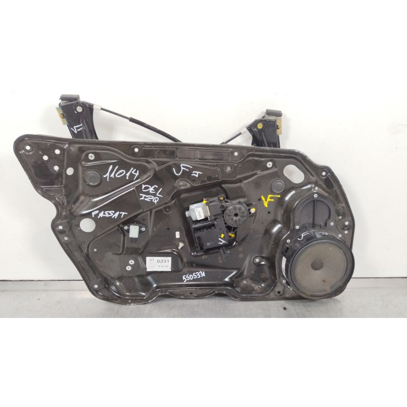 Recambio de elevalunas delantero izquierdo para volkswagen passat variant (365) r-line bluemotion referencia OEM IAM 3AA837755 3