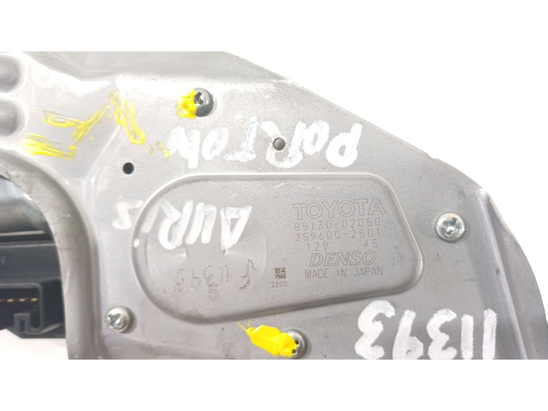 Recambio de motor limpia trasero para toyota auris active referencia OEM IAM 8513002050  2596002501