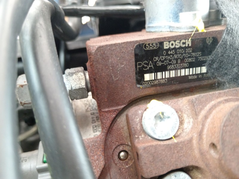 Recambio de motor completo para peugeot 206+ básico referencia OEM IAM 8HZ  