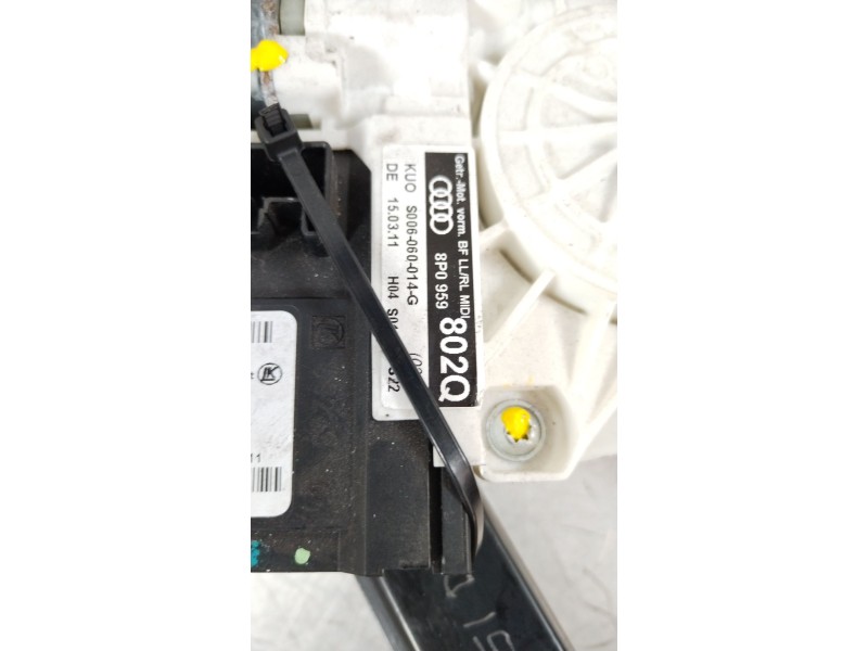 Recambio de elevalunas delantero derecho para audi a3 (8p) 1.6 tdi attraction referencia OEM IAM 8P0959802Q  