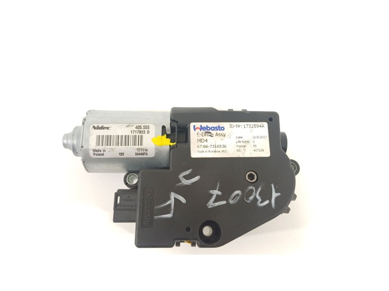 Recambio de motor techo electrico para bmw serie 3 touring (f31) 320d referencia OEM IAM 1732594A  67617316535