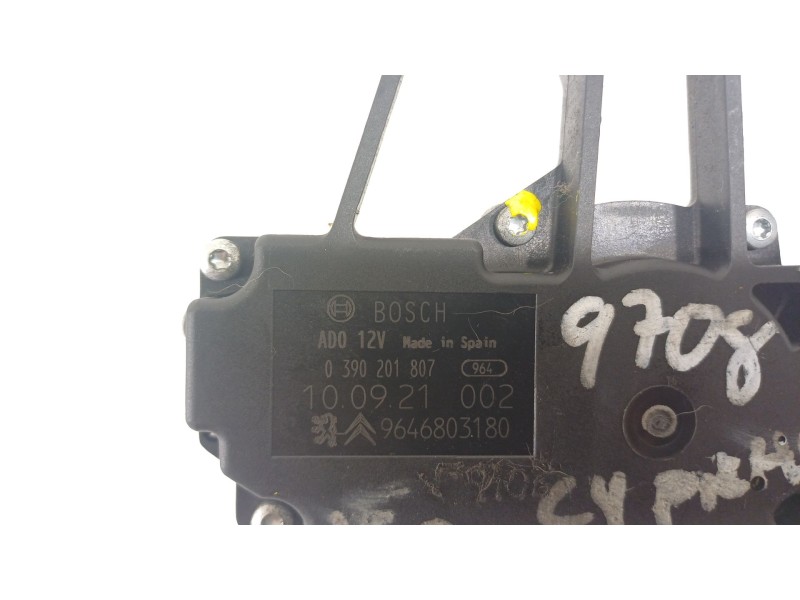 Recambio de motor limpia trasero para citroën c4 picasso avatar referencia OEM IAM 9646803180  0390201807
