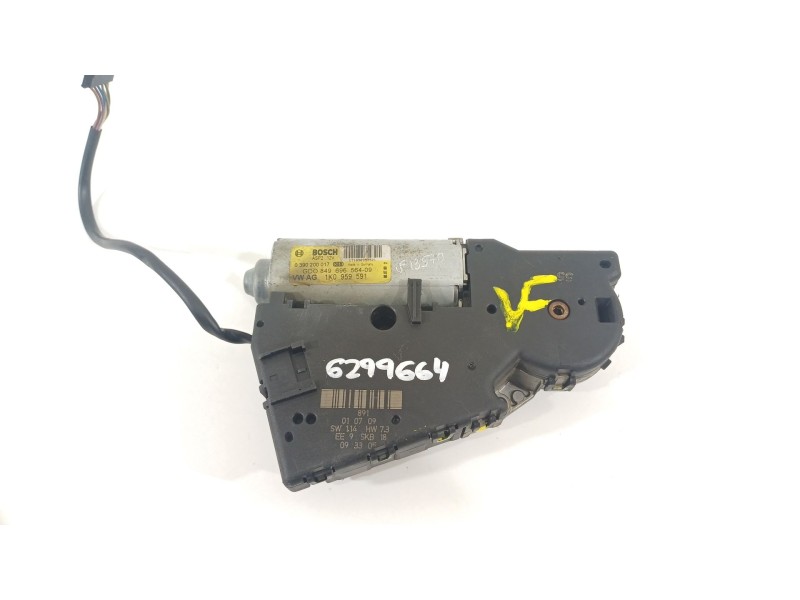 Recambio de motor techo electrico para seat leon (1p1) 2.0 cupra r referencia OEM IAM 1K0959591  0390200017