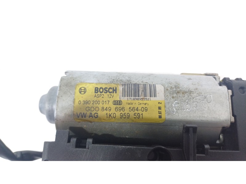 Recambio de motor techo electrico para seat leon (1p1) 2.0 cupra r referencia OEM IAM 1K0959591  0390200017