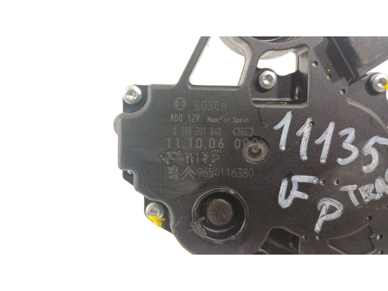 Recambio de motor limpia trasero para citroën c4 picasso millenium referencia OEM IAM 9654116380  0390201840