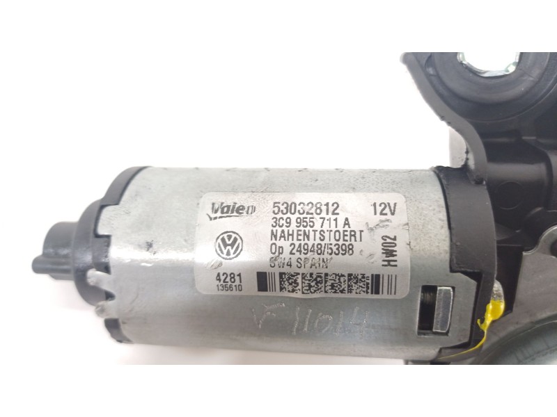 Recambio de motor limpia trasero para volkswagen passat variant (365) r-line bluemotion referencia OEM IAM 3C9955711A  53032812