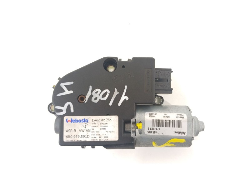 Recambio de motor techo electrico para seat leon (5f1) fr referencia OEM IAM 6R0959591D  