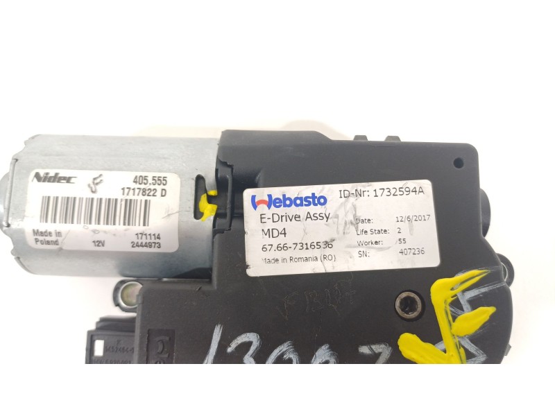 Recambio de motor techo electrico para bmw serie 3 touring (f31) 320d referencia OEM IAM 1732594A  67617316535