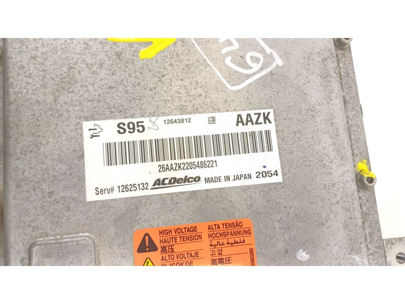 Recambio de modulo electronico para opel ampera (r12) ev 150 referencia OEM IAM 12643812  12643810