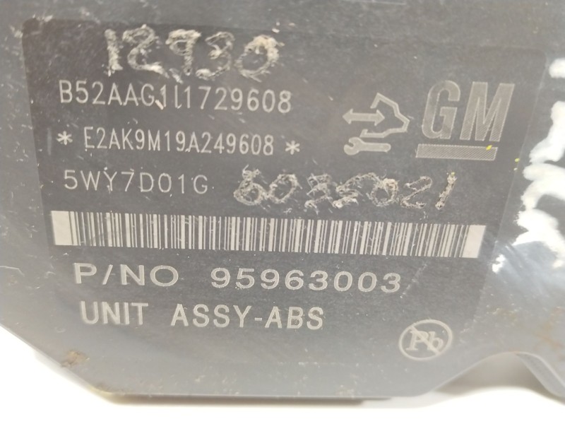 Recambio de abs para chevrolet spark basis referencia OEM IAM 95963003   Recambio de abs para chevrolet spark basis referencia OEM IAM 95963003