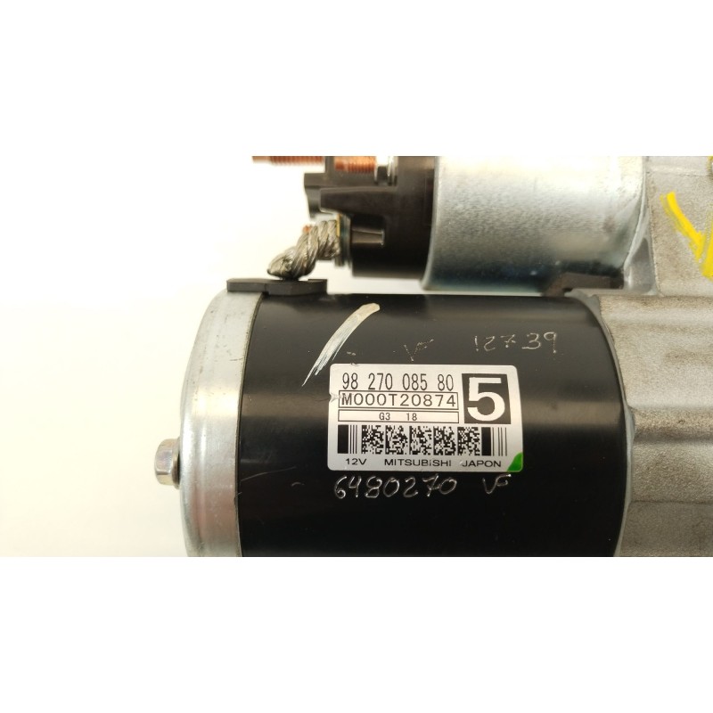 Recambio de motor arranque para peugeot traveller autobús (v_) 2.0 bluehdi 145 referencia OEM IAM 9827008580  M000T20874