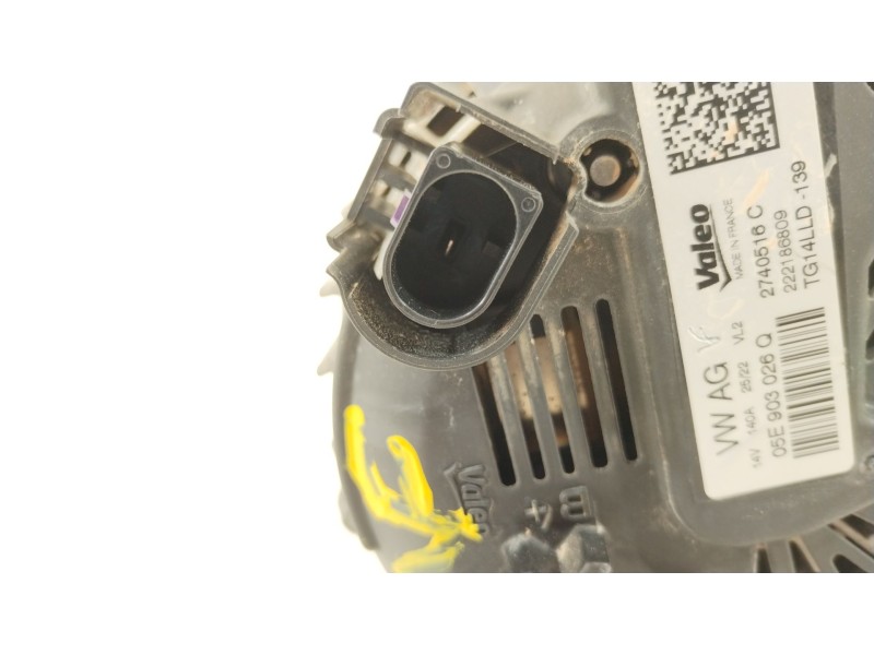 Recambio de alternador para seat ibiza v (kj1, kjg) 1.0 tsi referencia OEM IAM 05E903026Q  