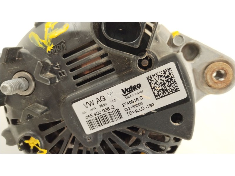 Recambio de alternador para seat ibiza v (kj1, kjg) 1.0 tsi referencia OEM IAM 05E903026Q  