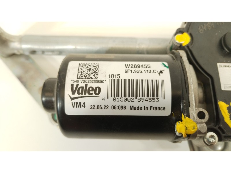 Recambio de motor limpia delantero para seat ibiza v (kj1, kjg) 1.0 tsi referencia OEM IAM 6F1955113C  