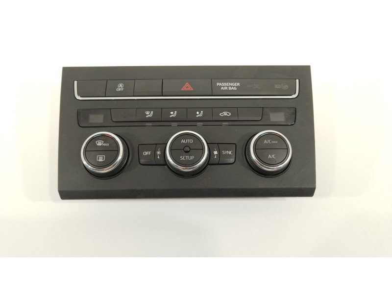 Recambio de mando climatizador para seat leon (5f1) style referencia OEM IAM 5F0907044  