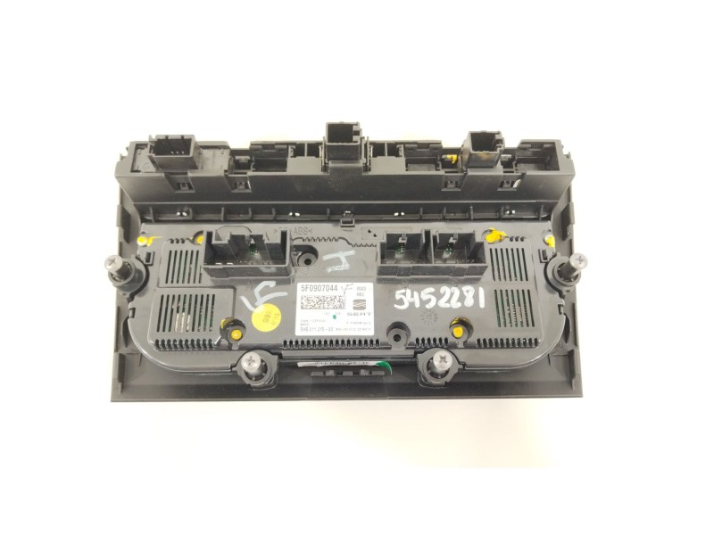 Recambio de mando climatizador para seat leon (5f1) style referencia OEM IAM 5F0907044  