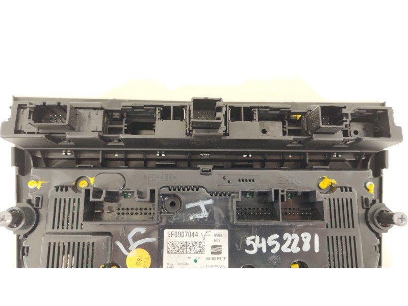 Recambio de mando climatizador para seat leon (5f1) style referencia OEM IAM 5F0907044  