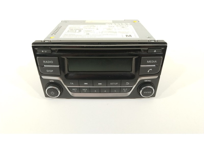 Recambio de sistema audio / radio cd para nissan juke (f15) acenta referencia OEM IAM 28185BV80A  VPEKLF18C815MM