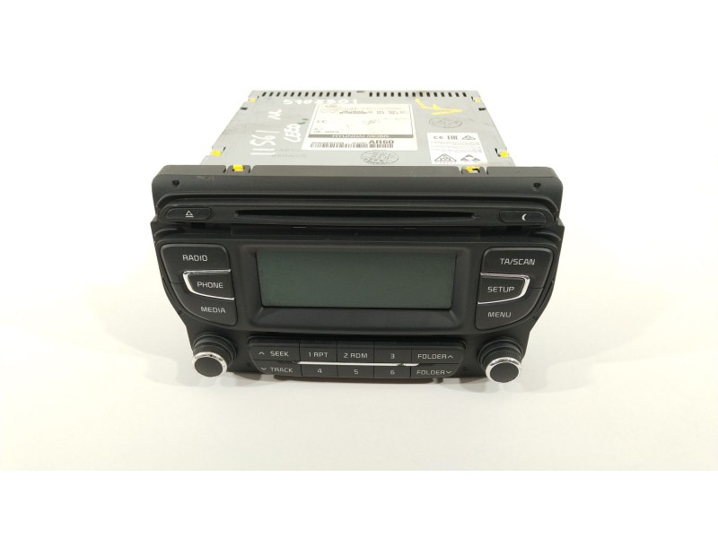 Recambio de sistema audio / radio cd para kia cee´d business referencia OEM IAM 96170A2600WK  