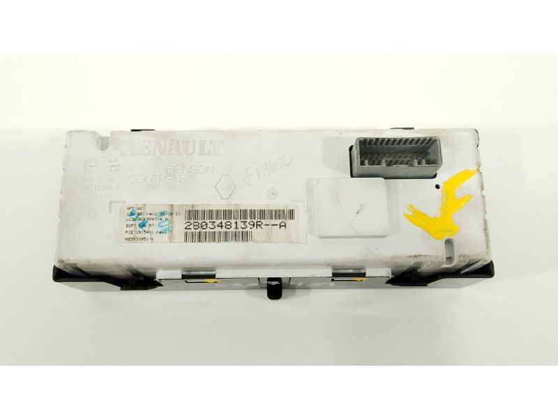 Recambio de pantalla multifuncion para renault clio iii exception referencia OEM IAM 280348139R  