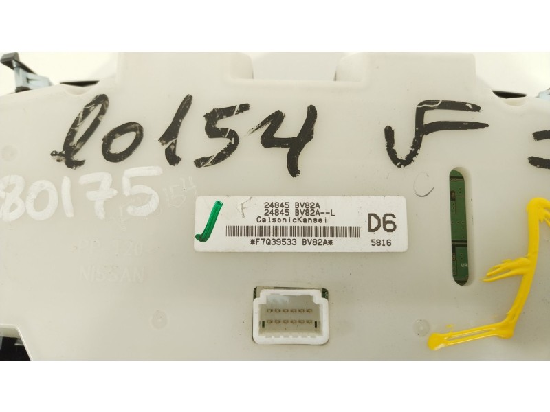 Recambio de mando climatizador para nissan juke (f15) acenta referencia OEM IAM 24845BV82A  