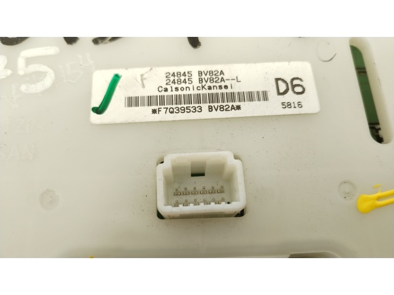 Recambio de mando climatizador para nissan juke (f15) acenta referencia OEM IAM 24845BV82A  