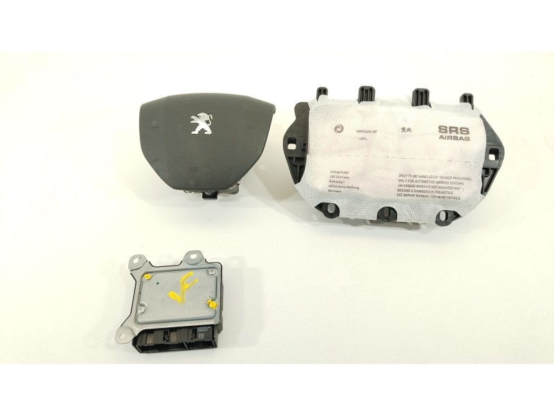 Recambio de kit airbag para peugeot traveller autobús (v_) 2.0 bluehdi 145 referencia OEM IAM 98285901ZD 9808173080 9823741280