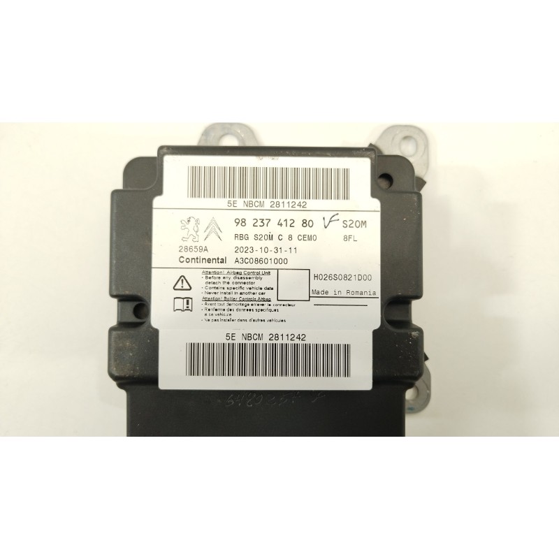 Recambio de kit airbag para peugeot traveller autobús (v_) 2.0 bluehdi 145 referencia OEM IAM 98285901ZD 9808173080 9823741280