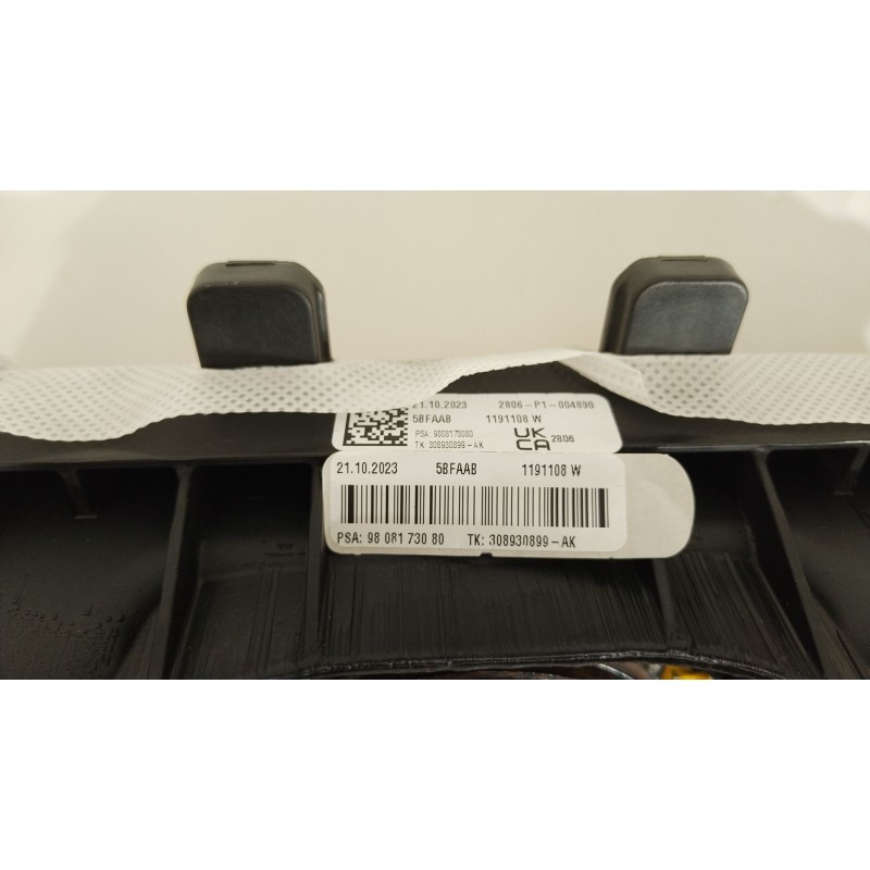 Recambio de kit airbag para peugeot traveller autobús (v_) 2.0 bluehdi 145 referencia OEM IAM 98285901ZD 9808173080 9823741280