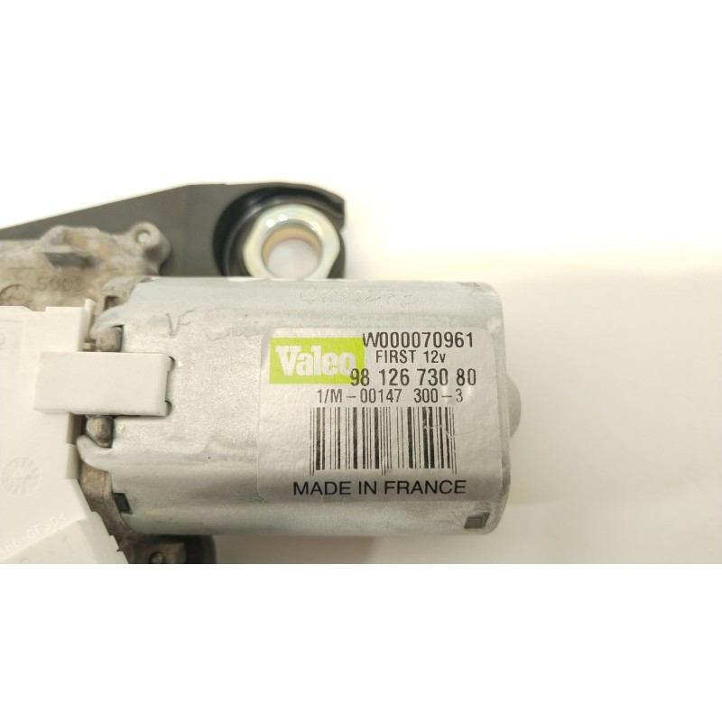 Recambio de motor limpia trasero para peugeot traveller autobús (v_) 2.0 bluehdi 145 referencia OEM IAM 9812673080  