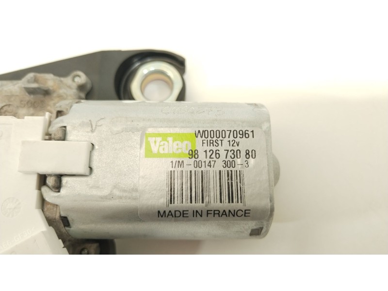 Recambio de motor limpia trasero para peugeot traveller autobús (v_) 2.0 bluehdi 145 referencia OEM IAM 9812673080  