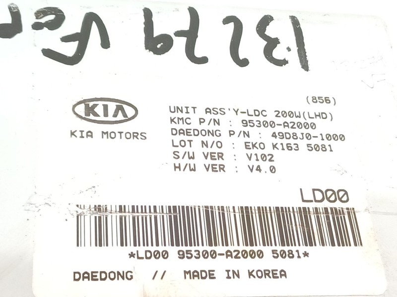 Recambio de modulo electronico para kia ceed (cd) 1.0 t-gdi referencia OEM IAM 95300A2000  