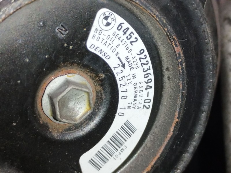 Recambio de compresor aire acondicionado para bmw 3 (e90) 318 d referencia OEM IAM 64529223694  4472604710