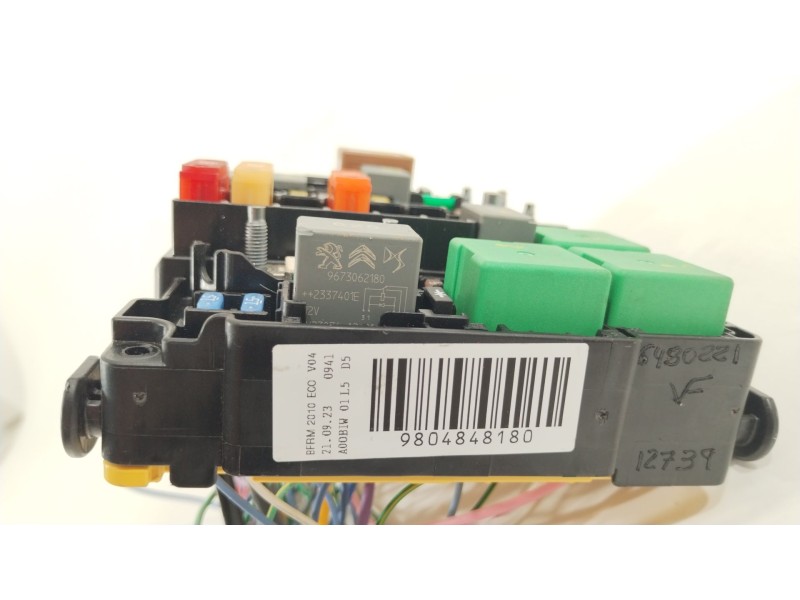 Recambio de caja reles / fusibles para peugeot traveller autobús (v_) 2.0 bluehdi 145 referencia OEM IAM 9804848180  