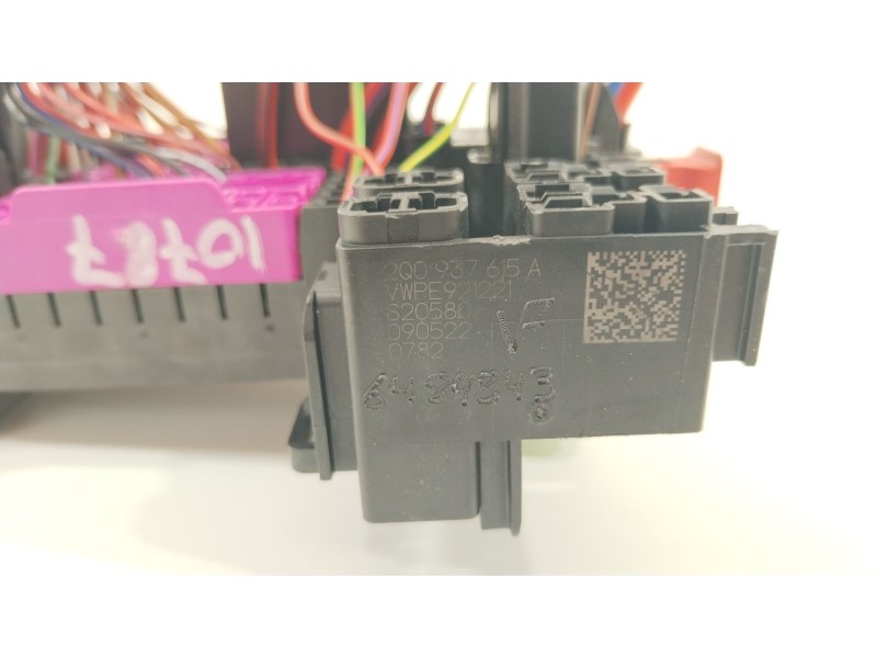 Recambio de caja reles / fusibles para seat ibiza v (kj1, kjg) 1.0 tsi referencia OEM IAM 2Q0937615A  