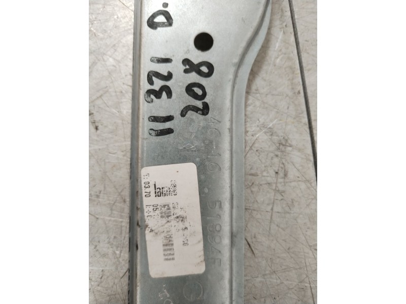 Recambio de elevalunas delantero izquierdo para peugeot 208 style referencia OEM IAM 9673154480  9674254480