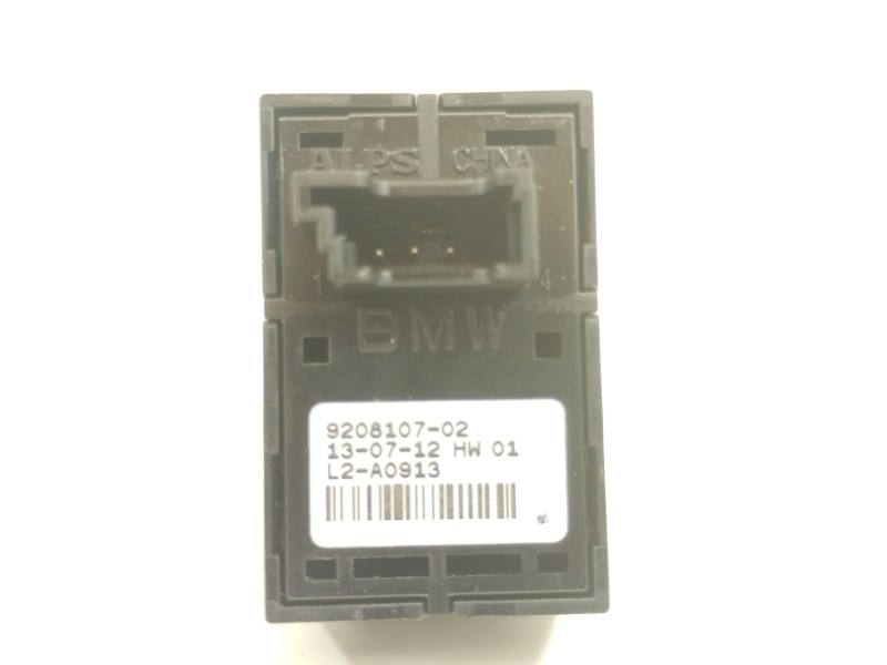 Recambio de mando elevalunas delantero derecho para bmw 1 (f21) 116 i referencia OEM IAM 9208107  61319208107