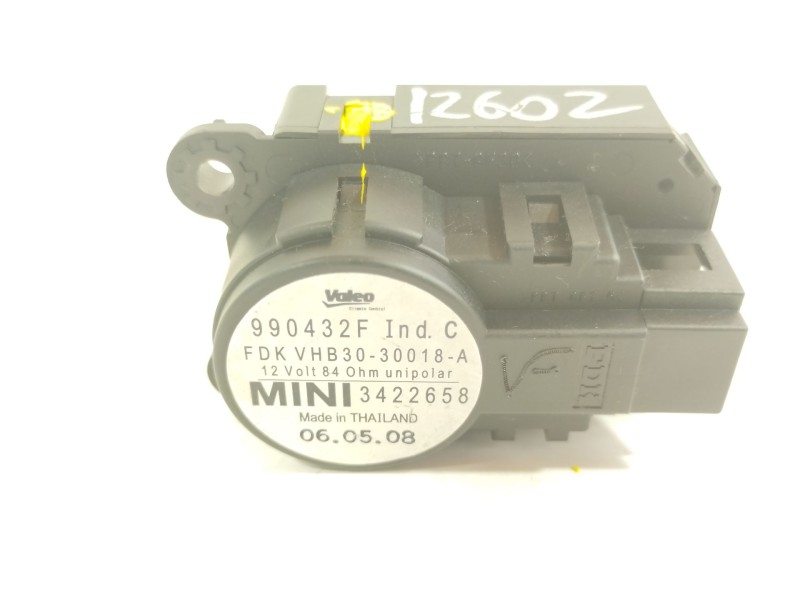 Recambio de motor apertura trampillas climatizador para bmw mini (r56) cooper s referencia OEM IAM 3422658  990432F
