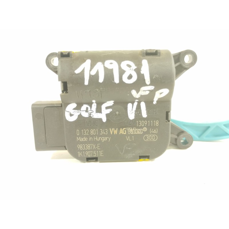 Recambio de motor apertura trampillas climatizador para volkswagen golf vi (5k1) gti referencia OEM IAM 1K1907511E  132801343