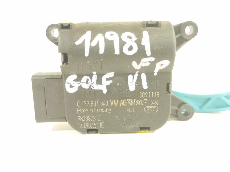 Recambio de motor apertura trampillas climatizador para volkswagen golf vi (5k1) gti referencia OEM IAM 1K1907511E  132801343