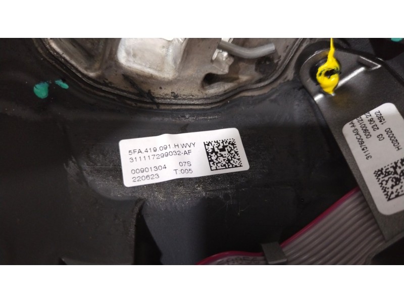 Recambio de volante para seat ibiza v (kj1, kjg) 1.0 tsi referencia OEM IAM 5FA419091HWVY  