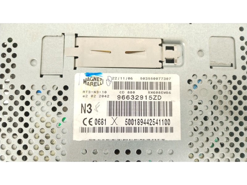 Recambio de sistema navegacion gps para citroën c6 básico referencia OEM IAM 96632915ZD  554550121306