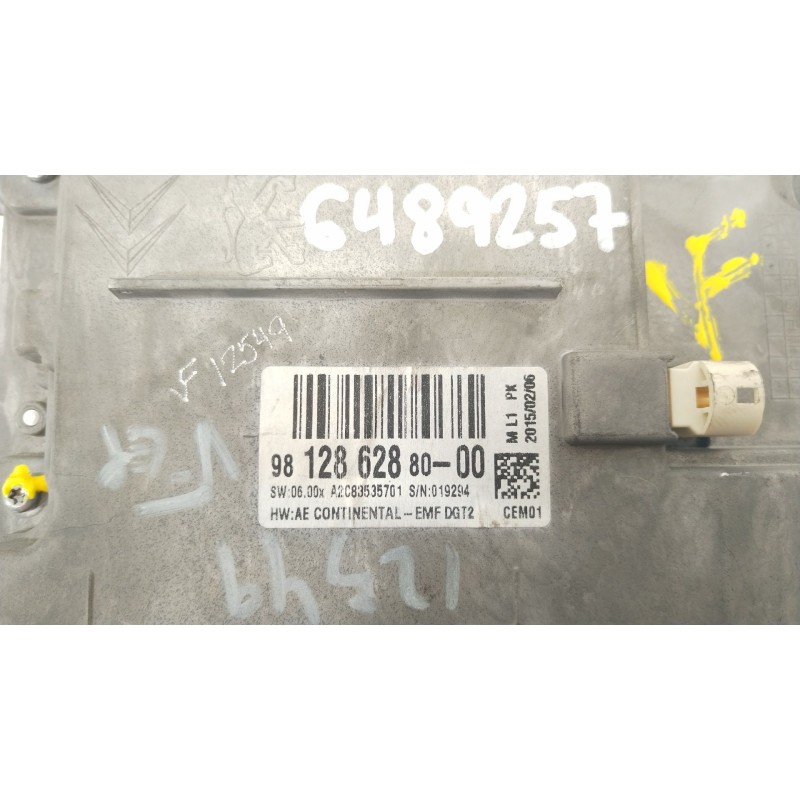 Recambio de pantalla multifuncion para peugeot 208 1.5 blue-hdi fap referencia OEM IAM 9812862880  A2C83535701