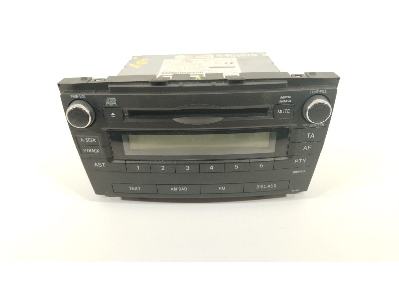 Recambio de sistema audio / radio cd para toyota avensis (t27) active referencia OEM IAM 8612005150  CQJS6870G