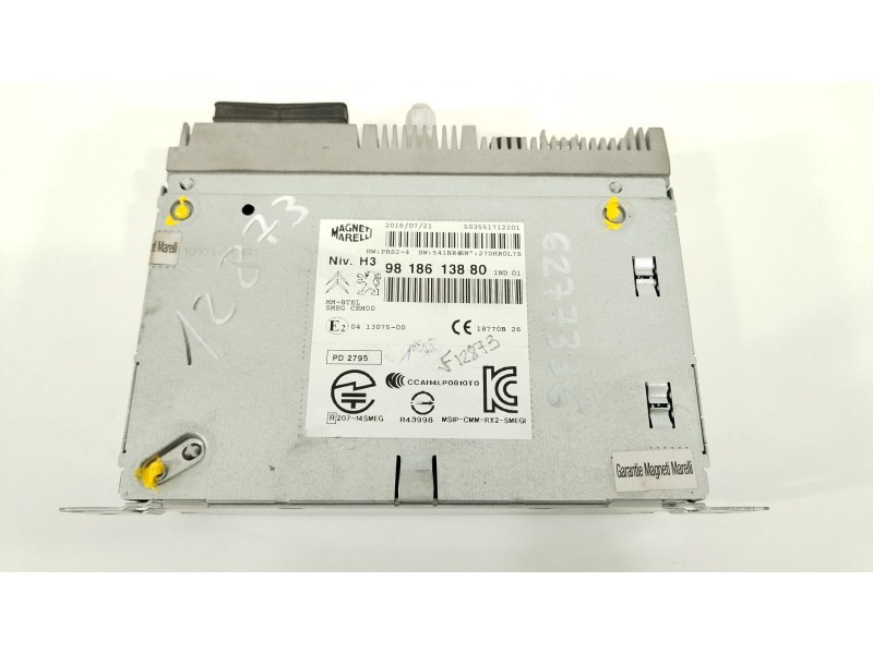 Recambio de sistema audio / radio cd para peugeot 308 business line referencia OEM IAM 9818613880  503521712201