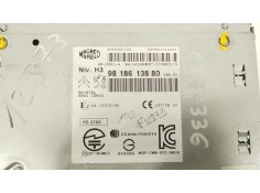 Recambio de sistema audio / radio cd para peugeot 308 business line referencia OEM IAM 9818613880  503521712201 2