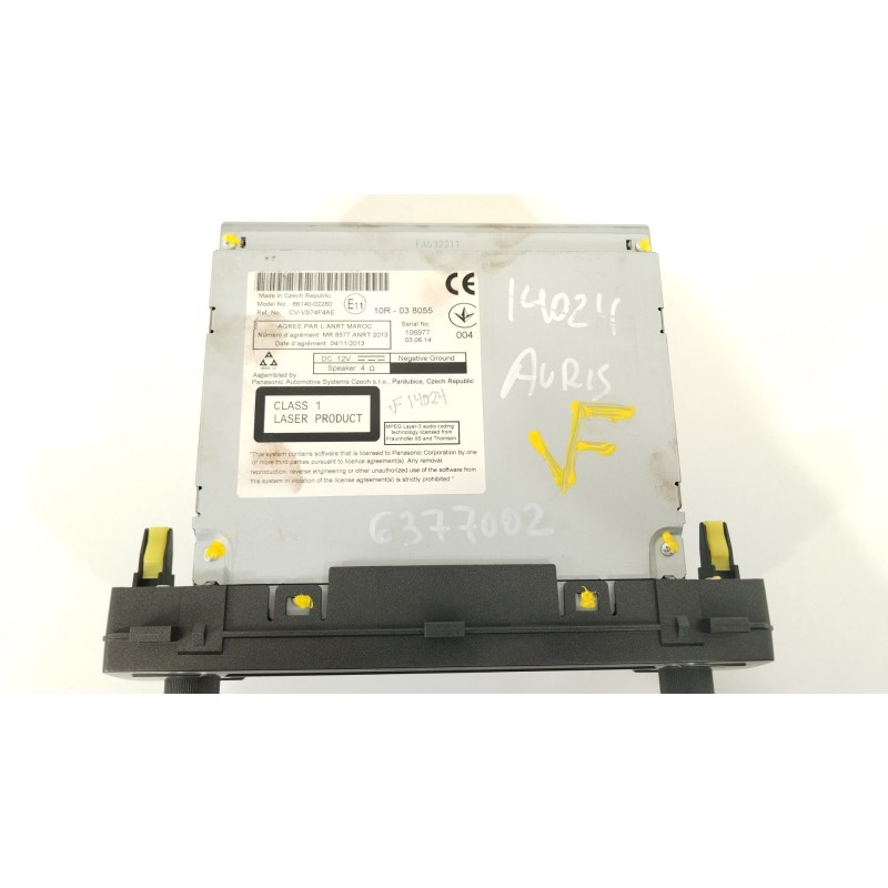 Recambio de sistema navegacion gps para toyota auris (_e18_) 1.4 d-4d (nde180_) referencia OEM IAM 8614002280  CVVS74F4AE